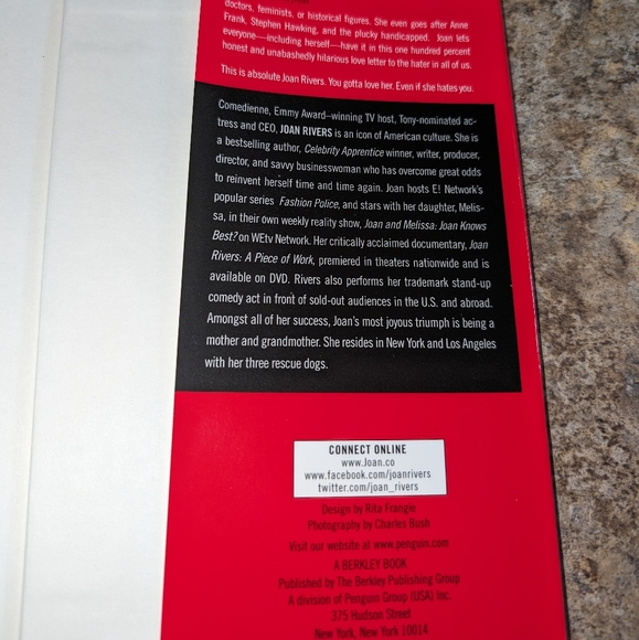 Joan Rivers I Hate Everyone Signed Copy - Picture 2 of 9